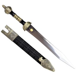Dague romaine ornementale 44cm reproduction