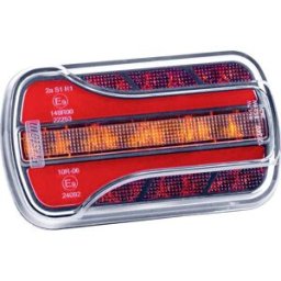 Fristom Feu de recul pour remorque extrêmités de câble ouvertes clignotant, feu stop, feu arrière arrière 12 V/DC, 24 V/DC, 36 V/DC