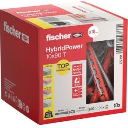 Fischer 577391 HybridPower Set de chevilles 90 mm 10 pc(s)
