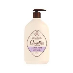 Cavaillès Lait Bain Douche Lait de Figue 1 L - Flacon-Pompe 1000 ml