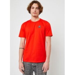 ESS Tee SS N°4 M tech red par Le Coq Sportif Rouge XS Accessoires