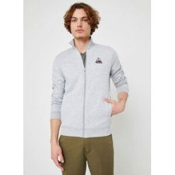 ESS FZ Sweat N°4 M gris chiné clair par Le Coq Sportif Gris S Accessoires