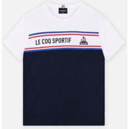 TRI Tee SS N°2 Enfant bleu nuit/new opti par Le Coq Sportif Bleu 6A Accessoires
