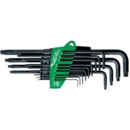 Wiha TORX® intérieur Jeu de clés mâles coudées T 5, T 6, T 7, T 8, T 9, T 10, T 15, T 20, T 25, T 27, T 30, T 40, T 50 13 pièces