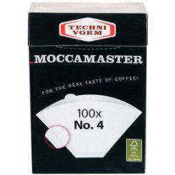 Filtres en papier pour cafetière Moccamaster No.4