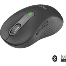 Logitech Signature M650 L Souris radio, Bluetooth droitiers Taille: L optique graphite 5 Boutons 4000 dpi