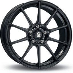 Jante Alu Sparco Assetto Gara 16 Pouces - 7x16 5x112 Et48 Noir Mat