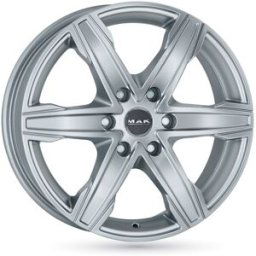 Jante Alu Mak King6 16 Pouces - 7x16 6x139.7 Et33 Silver Coated