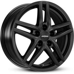 Jante Alu Ronal R65 Jbm 16 Pouces - 6.5x16 5x108 Et50 Noir Mat