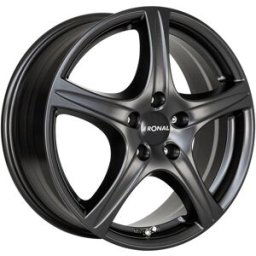 Jante Alu Ronal R56 16 Pouces - 6.5x16 5x114.3 Et45 Mattschwarz