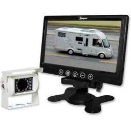 Kit Vidéo De Recul Avec Caméra Blanche & Écran Lcd 7 Beeper - Rwec79x