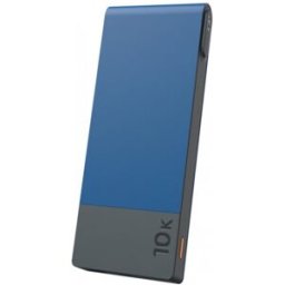 Powertec - Batterie externe 10000 mAh - Batterie externe 10000 mAh - Bleu