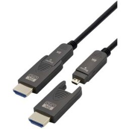 Câble de raccordement Maxtrack HDMI 30 m noir C504-30ML 8K UHD Câble HDMI