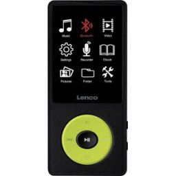 Lecteur CD portable Lenco Xemio-860GN - MP3/MP4-Spieler mit Bluetooth® und 8 GB internem Speicher - Grün