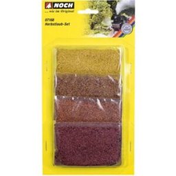 Matériau de feuillage feuillage dautomne NOCH 07168 jaune, rouge, marron, orange 1 set
