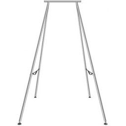 VEVOR Balançoire Yoga Inversion, Cadre de Yoga Aérien 295 cm Hauteur Charge Maximale 250 kg, Stand de Yoga Tuyau en Acier Chromé Anti-gravité, Équipement d'Inversion pour Fitness Musculation Pilates