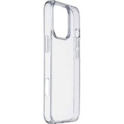 Cellular Line Clear Strong Case Coque arrière Apple iPhone 16 Pro transparent chargement par induction CLEARDUOIPH16PROT