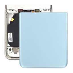 Pour Motorola Razr 40 Ultra Cache arrière de batterie d'origine (bleu clair)