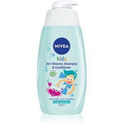 NIVEA Kids Magic Apple gel douche et shampoing doux pour enfant 3 en 1 500 ml