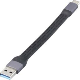 Renkforce Câble USB USB 2.0 0.15 m noir flexible, avec LED RF-6738048