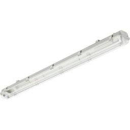 Philips LED Ledinaire WT050C 2xTLED L1200 Eclairage LED pour pièce humide LED T8 gris, blanc