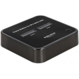Delock 64178 USB-C® Station daccueil pour disque dur avec fonction clonage