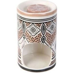 Bougies, diffuseurs La Chaise Longue Brule Parfum Mirage musc blanc Blanc