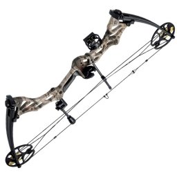 Arc composite à poulies man kung fossile 30-70 lbs camo