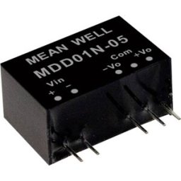 Module convertisseur CC/CC MEAN WELL MDD01L-12 Nbr. de sorties: 2 x 42 mA 1 W 1 pc(s)