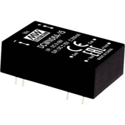 MEAN WELL DCWN06C-15 Module convertisseur CC/CC 200 mA 6 W Nbr. de sorties: 2 x Contenu 1 pc(s)