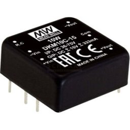 MEAN WELL DKM10C-15 Module convertisseur CC/CC 333 mA 10 W Nbr. de sorties: 2 x Contenu 1 pc(s)