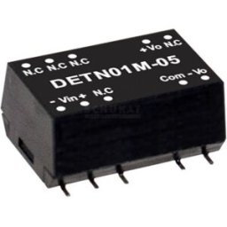 MEAN WELL DETN01N-12 Module convertisseur CC/CC 42 mA 1 W Nbr. de sorties: 2 x Contenu 1 pc(s)