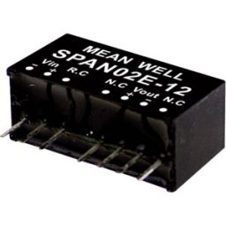 Module convertisseur CC/CC MEAN WELL SPAN02A-15 Nbr. de sorties: 1 x 134 mA 2 W 1 pc(s)