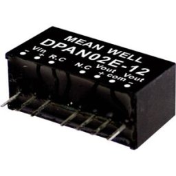 Module convertisseur CC/CC MEAN WELL DPAN02C-15 Nbr. de sorties: 2 x 67 mA 2 W 1 pc(s)
