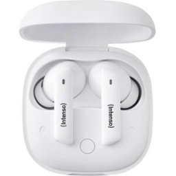 Intenso Buds Pro T502HAE weiß Écouteurs intra-auriculaires Bluetooth blanc Noise Cancelling hydrophobe téléphone portable