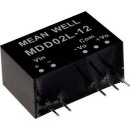 Module convertisseur CC/CC MEAN WELL MDD02N-05 Nbr. de sorties: 2 x 200 mA 2 W 1 pc(s)