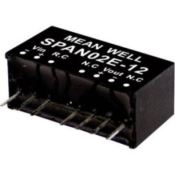 Module convertisseur CC/CC MEAN WELL SPAN02C-03 Nbr. de sorties: 1 x 500 mA 2 W 1 pc(s)