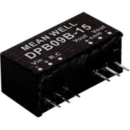 Module convertisseur CC/CC MEAN WELL DPB09B-12 Nbr. de sorties: 2 x 375 mA 9 W 1 pc(s)