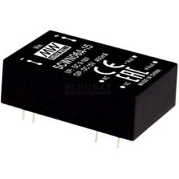 MEAN WELL SCWN06C-05 Module convertisseur CC/CC 1 A 6 W Nbr. de sorties: 1 x Contenu 1 pc(s)