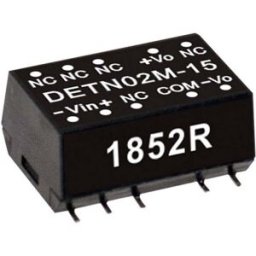 MEAN WELL DETN02N-12 Module convertisseur CC/CC 84 mA 2 W Nbr. de sorties: 2 x Contenu 1 pc(s)