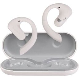 OneOdio OpenRock S Micro-casque oreilles libres Bluetooth Stereo crème micro-casque, boîtier de charge, arceau auriculaire, résistant à la sueur pour le sport