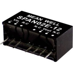 Module convertisseur CC/CC MEAN WELL SPAN02E-03 Nbr. de sorties: 1 x 500 mA 2 W 1 pc(s)