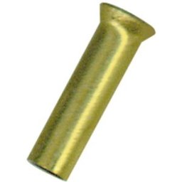 Vogt Verbindungstechnik 450006.67 Embout simple dextrémité de câble 0.30 mm² non isolé étain 1000 pc(s)
