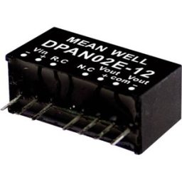 Module convertisseur CC/CC MEAN WELL DPAN02E-15 Nbr. de sorties: 2 x 67 mA 2 W 1 pc(s)