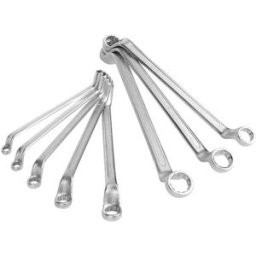 WorkPro WP202509 Clé polygonale double 8 pièces Ouverture de clé (métrique) 6 - 22 mm