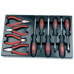 BRÜDER MANNESMANN Jeu d'outils, 155 pièces, caisse à outils