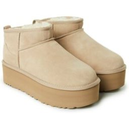 Ugg Bottines Classic Ultra mini en cuir