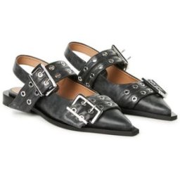 Ganni Ballerines Buckle