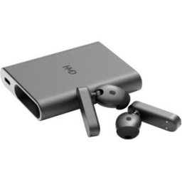 HMD Amped Buds Écouteurs intra-auriculaires Bluetooth noir Suppression du bruit du microphone résistant à la sueur pour le sport