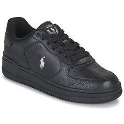 Baskets basses Polo Ralph Lauren MASTERS CRT-SNEAKERS-LOW TOP LACE Noir